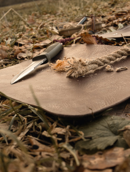 Rope Set 3er - Baumharz-Hanfseile | Feueranzünder | Harz-Paraffin-Anzünder