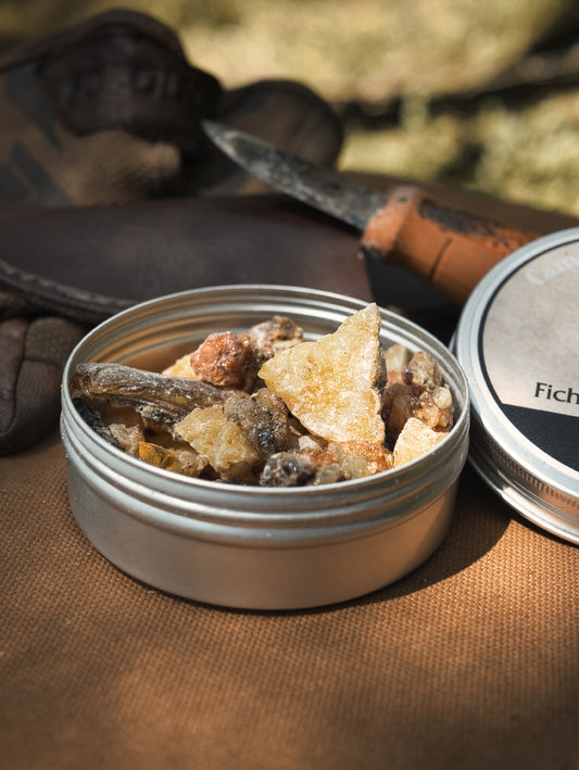 Fichtenharz Räucherharz naturbelassen 60 g | natürliches Baumharz zum Räuchern | Wald Weihrauch aus Bayern